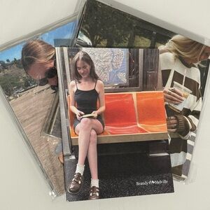 Brandy Melville Stylish Postcard Collection Set